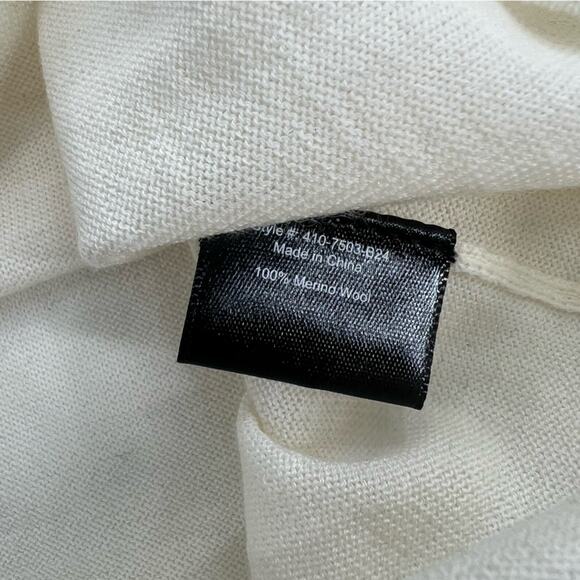 Jenni Kayne Grayson Pullover Sweater cream sz S - Picture 8 of 9